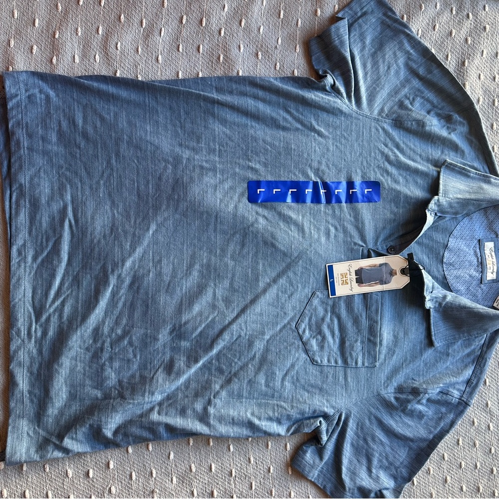 English Laundry Blue Polo Shirt